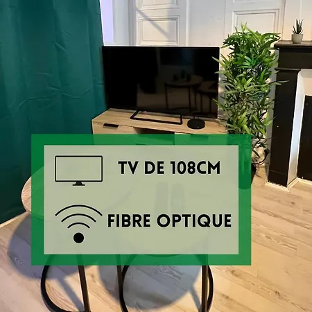 Apartmán Au Coeur De Rouen, 4 Personnes, Calme & Elegant Rouen