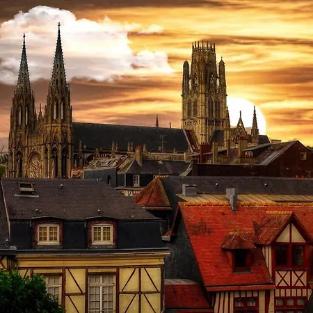 Au Coeur De Rouen, 4 Personnes, Calme & Elegant Apartment *