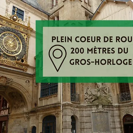 Au Coeur De Rouen, 4 Personnes, Calme & Elegant Appartement *
