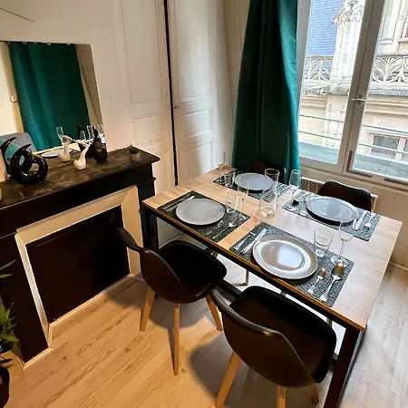 Apartment Au Coeur De Rouen, 4 Personnes, Calme & Elegant Rouen